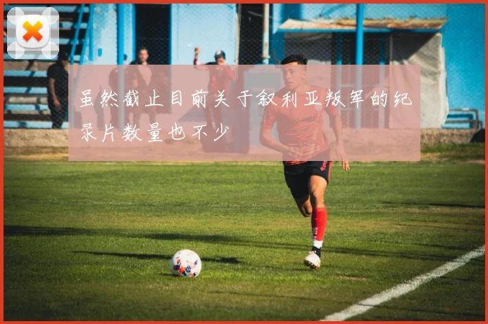 开云体育 - 虽然截止目前关于叙利亚叛军的纪录片数量也不少