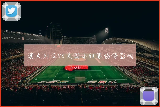 澳大利亚vs美国小组赛伤停影响